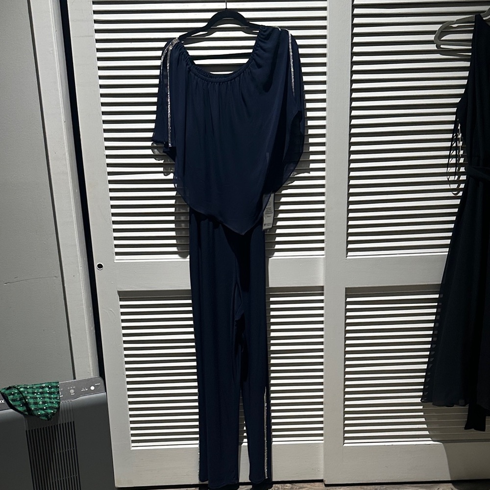 Elegant Navy Jumpsuit